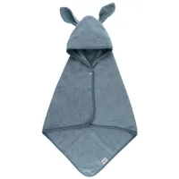 Prosop pentru bebeluși Bibs Kangaroo 65 x 65 cm / Bumbac / Petrol blue