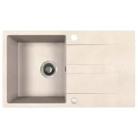 Chiuvetă Backer NONA WING 76 x 44 / Piatră artificială / Ivory