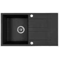 Chiuvetă Backer NONA WING 76 x 44 / Piatră artificială / Black