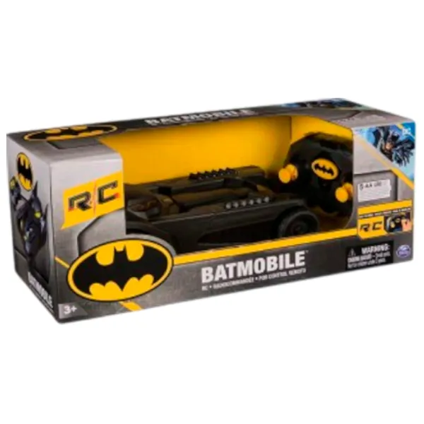 Машинка Spin Master Batmobile RC 6071202  / 2.4 ГГц / Желтый Черный photo 5 Машинка Spin Master Batmobile RC 6071202  / 2.4 ГГц / Желтый Черный photo 5