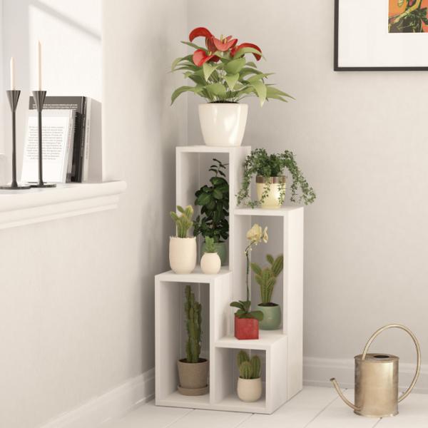 Цветочная полка Deco Sule Белый / ДСП  photo 2