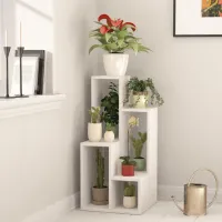 Цветочная полка Deco Sule Белый / ДСП photo 2