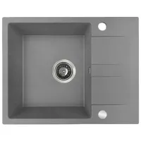 Chiuvetă Backer NONA SOLO 560 x 44 / Piatră artificială / Gray