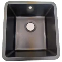 Chiuvetă Tornado Barbara 46 x 42 / Piatră artificială / Black