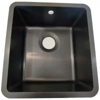 Chiuvetă Tornado Barbara 46 x 42 / Piatră artificială / Black