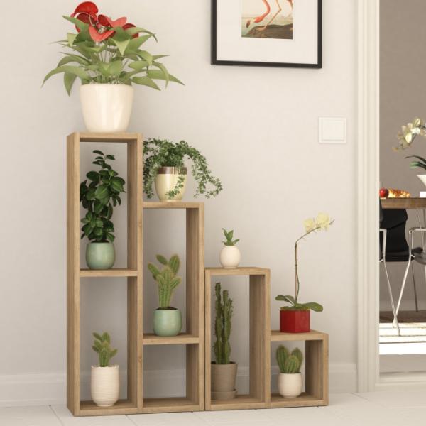 Цветочная полка Deco Sule Дуб / ДСП  photo 2