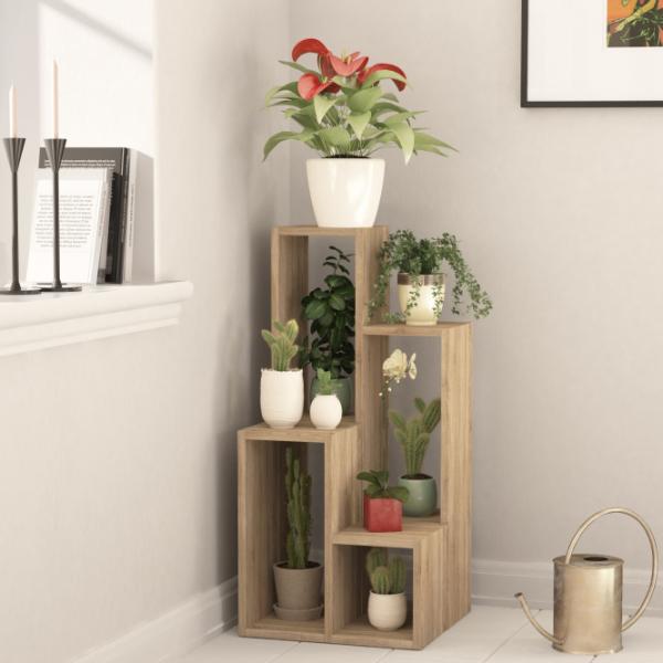 Цветочная полка Deco Sule Дуб / ДСП  photo 3