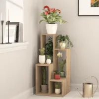 Etajeră pentru flori Deco Sule Oak / PAL photo 3