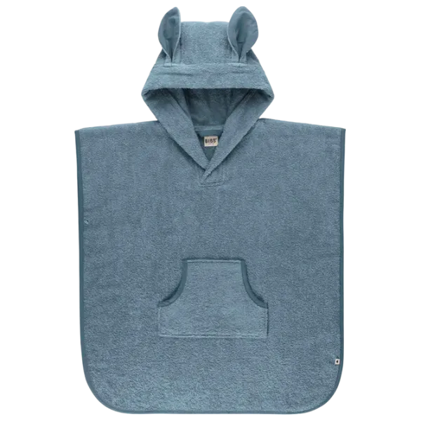 Детское полотенце Bibs Poncho Kangaroo 60 x 56 см / Хлопок / Бирюзовый синий photo 1