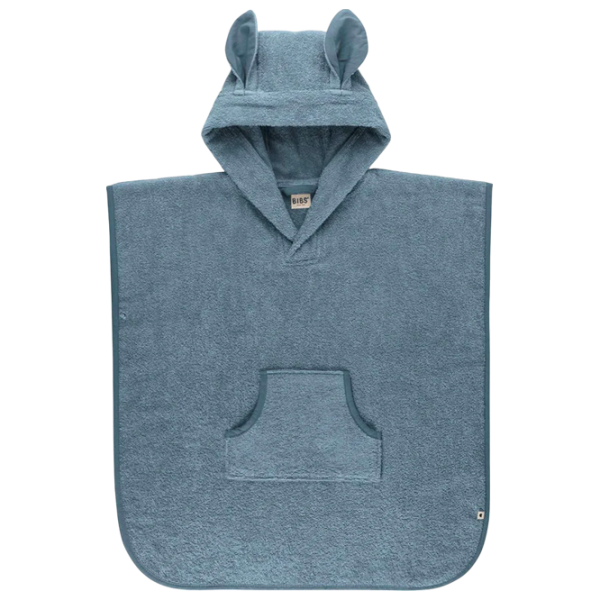 Детское полотенце Bibs Poncho Kangaroo 60 x 56 см / Хлопок / Бирюзовый синий photo 1
