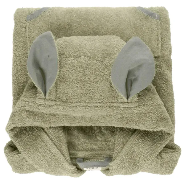 Детское полотенце Bibs Poncho Kangaroo 60 x 56 см / Хлопок / Серо-зеленый photo 3