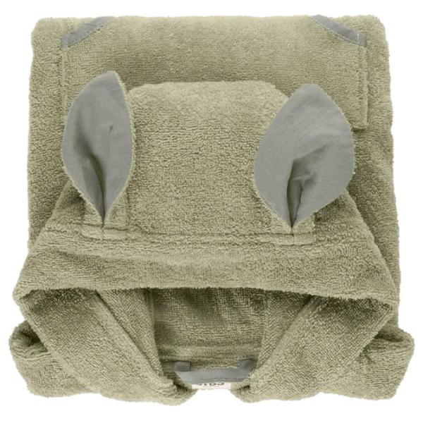 Детское полотенце Bibs Poncho Kangaroo 60 x 56 см / Хлопок / Серо-зеленый photo 3