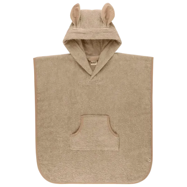 Детское полотенце Bibs Poncho Kangaroo 60 x 56 см / Хлопок / Ваниль photo 1