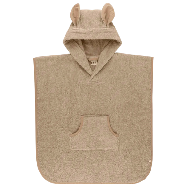Детское полотенце Bibs Poncho Kangaroo 60 x 56 см / Хлопок / Ваниль photo 1