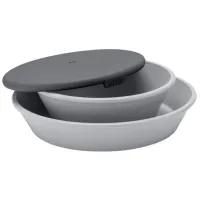 Набор Bibs 4320223 Для девочек / 3+ месяца / Cloud Grey