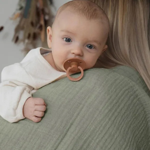 Одеяло Bibs 9401250  Муслин / Серо-зеленый photo 2