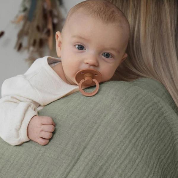 Одеяло Bibs 9401250  Муслин / Серо-зеленый photo 2