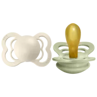 Соска круглая Bibs Supreme 270346 Унисекс / 6 месяцев - 18 месяцев / Латекс / Слоновая кость