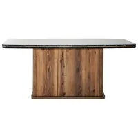 Masă de bucătărie fixă Modalife Demre PAL/ Black