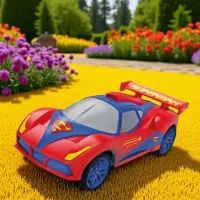 Mașină Bladez Toyz Superman RC Racer BTDCRC5 / 2.4 GHz / Yellow Red photo 5