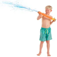 Pistol cu apă Happy People Foam shooter slim eliminator 17084DY 3+ / Apă / Multicolor photo 5