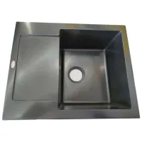 Chiuvetă Tornado Sofia 62 x 50 / Piatră artificială / Black