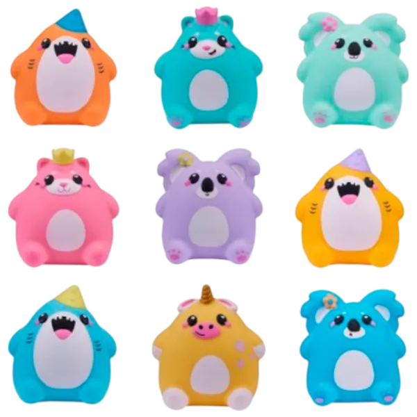 Jucărie moale Smooshzees Soft toy Cutezees S08102 2+ / Multicolor photo 1