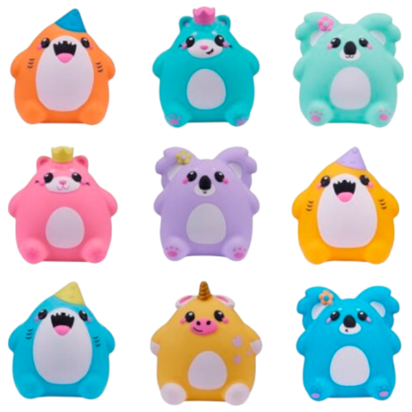 Jucărie moale Smooshzees Soft toy Cutezees S08102 2+ / Multicolor photo 1