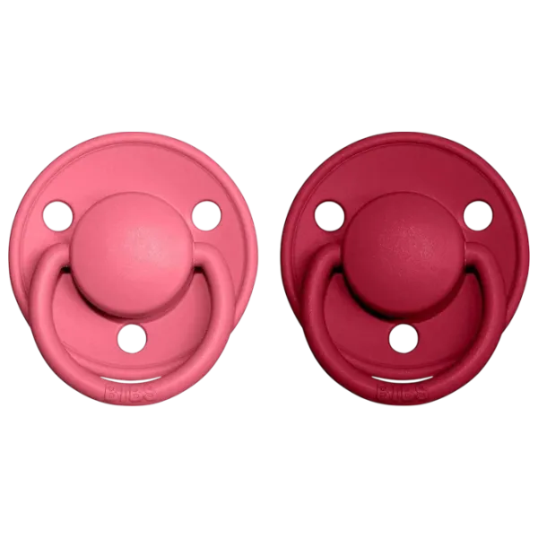 Соска круглая Bibs De lux 190221 Для девочек / 6 месяцев - 18 месяцев / Латекс / Ruby photo 2 Соска круглая Bibs De lux 190221 Для девочек / 6 месяцев - 18 месяцев / Латекс / Ruby photo 2