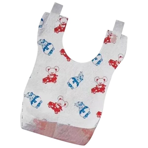 Bavetă Chicco 67440.01 Clasică / Hîrtie / White photo 1
