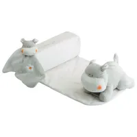 Poziționer pentru bebeluș Jane Hippo (50213C01) Bumbac/ White Gray