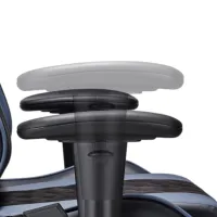 Scaun Gaming LUMI CH09-1 Black photo 5