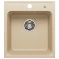 Chiuvetă Tornado QUARTZ S430 48 x 43 / Piatră artificială / Ivory