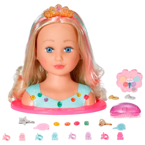 Set jucării Zapf Styling Head 834572 3+ / Crem  photo 1