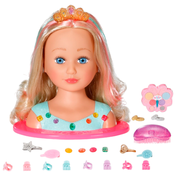 Set jucării Zapf Styling Head 834572 3+ / Crem  photo 1