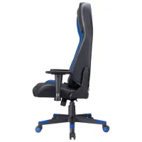 Scaun Gaming LUMI CH09-7 Blue Black photo 5