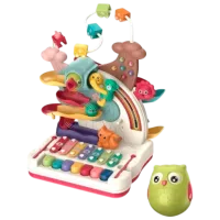 Интерактивная игрушка Chipolino Puzzle game Funny animals DIG02468833 1.5+ / Белый