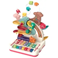Jucărie interactivă Chipolino Puzzle game Funny animals DIG02468833 1.5+ / White photo 2