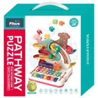 Jucărie interactivă Chipolino Puzzle game Funny animals DIG02468833 1.5+ / White photo 4