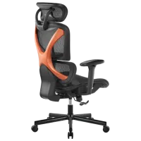 Scaun Gaming LUMI CH05-31 Gold Black photo 4