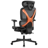 Scaun Gaming LUMI CH05-31 Gold Black photo 5