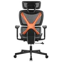 Scaun Gaming LUMI CH05-31 Gold Black photo 6
