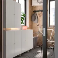 Etajeră Ikea Jostein White / MDF photo 2