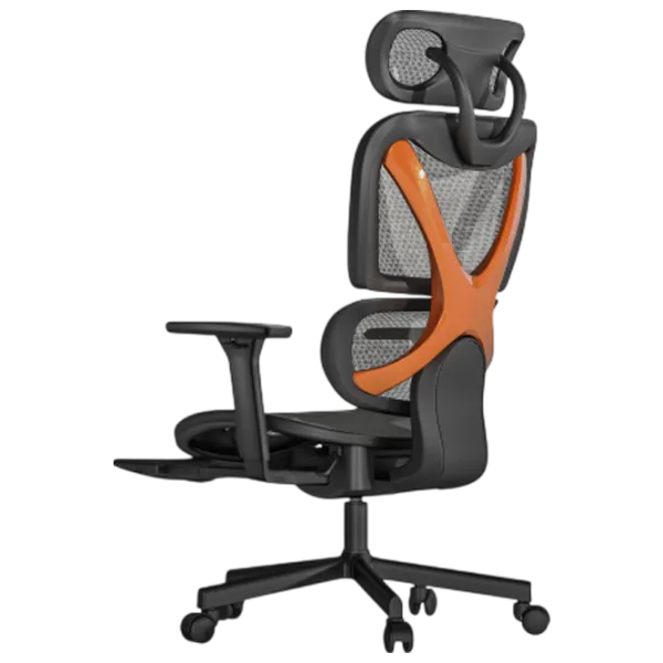 Scaun Gaming LUMI CH05-22 Gold Black photo 1