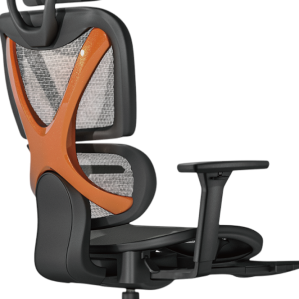 Scaun Gaming LUMI CH05-22 Gold Black photo 5