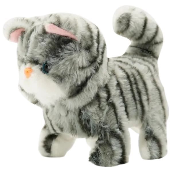 Jucărie interactivă Pugs At Play Animals Zoe Walking Cat PAP09 3+ / Gray photo 1 Jucărie interactivă Pugs At Play Animals Zoe Walking Cat PAP09 3+ / Gray photo 1