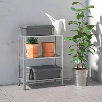 Стеллаж Ikea Jostein Нержавеющая сталь / Нержавеющая сталь photo 2