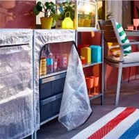 Стеллаж Ikea Jostein Нержавеющая сталь / Нержавеющая сталь photo 6