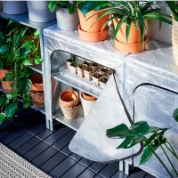 Стеллаж Ikea Jostein Нержавеющая сталь / Нержавеющая сталь photo 7