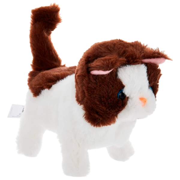 Jucărie interactivă Pugs At Play Bella Walking Cat PAP07 5+ / White photo 1 Jucărie interactivă Pugs At Play Bella Walking Cat PAP07 5+ / White photo 1